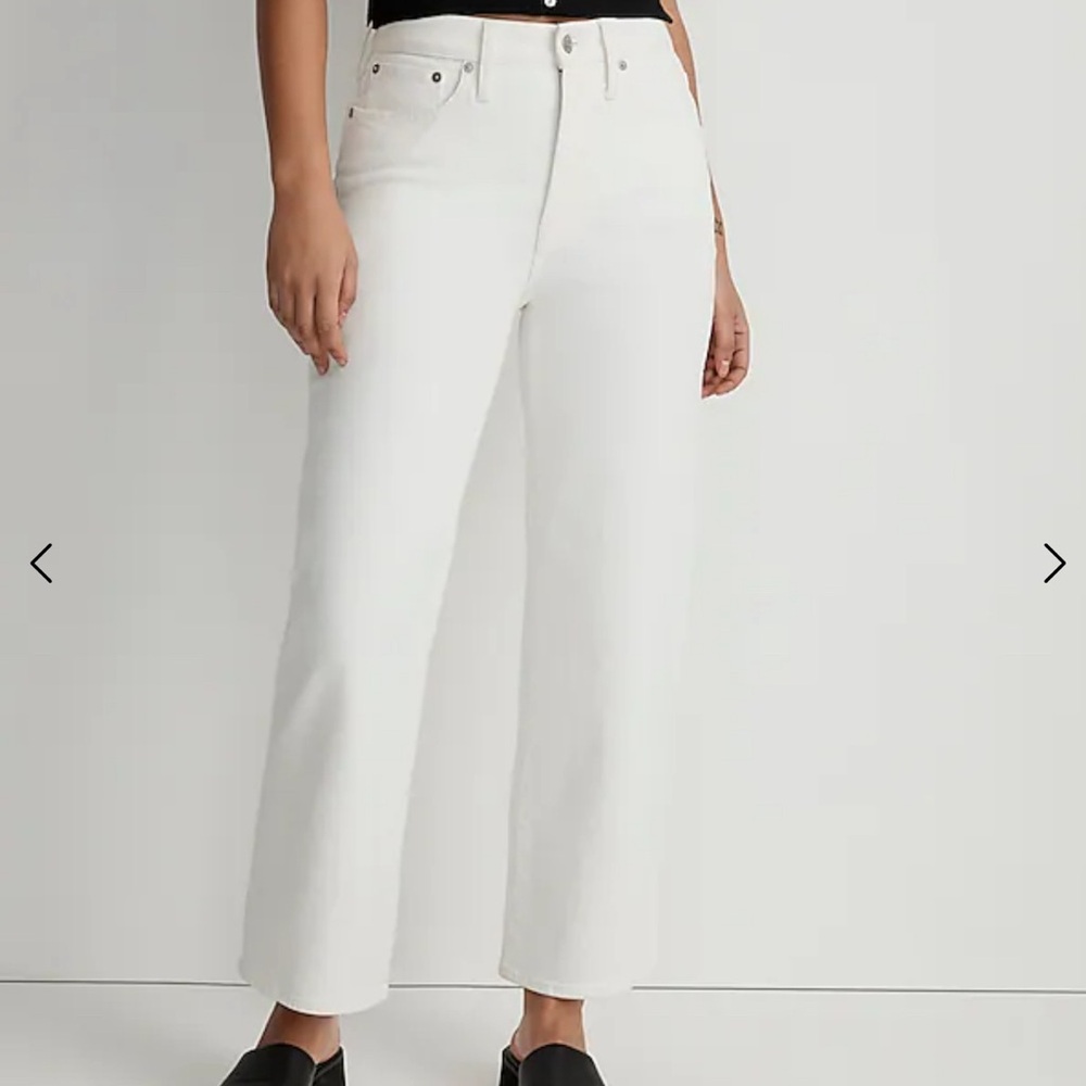 The Curvy Perfect Vintage Wide-Leg Crop Jean. Madewell. Size 28. NWT.